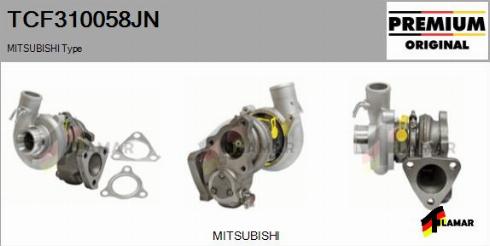 FLAMAR TCF310058JN - Turbocompresseur, suralimentation cwaw.fr