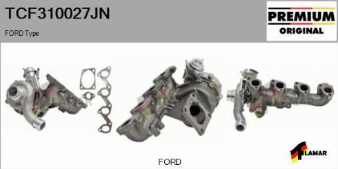 FLAMAR TCF310027JN - Turbocompresseur, suralimentation cwaw.fr