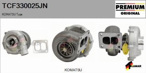 FLAMAR TCF330025JN - Turbocompresseur, suralimentation cwaw.fr