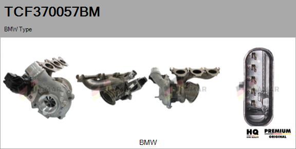 FLAMAR TCF370057BM - Turbocompresseur, suralimentation cwaw.fr