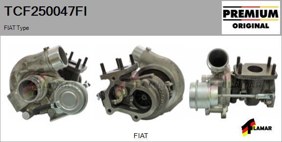 FLAMAR TCF250047FI - Turbocompresseur, suralimentation cwaw.fr