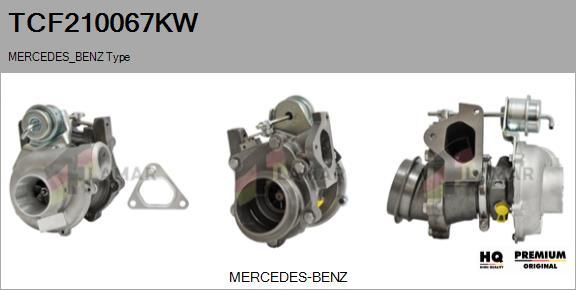 FLAMAR TCF210067KW - Turbocompresseur, suralimentation cwaw.fr