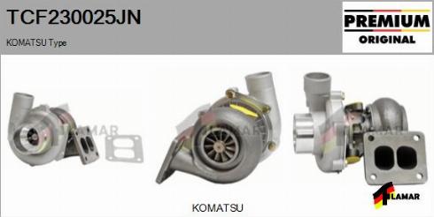 FLAMAR TCF230025JN - Turbocompresseur, suralimentation cwaw.fr