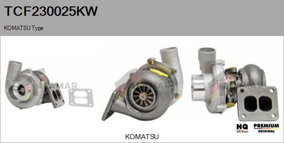 FLAMAR TCF230025KW - Turbocompresseur, suralimentation cwaw.fr