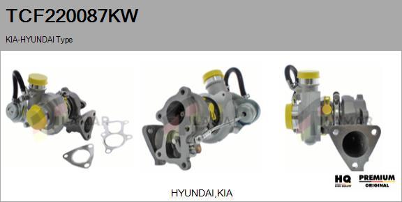 FLAMAR TCF220087KW - Turbocompresseur, suralimentation cwaw.fr