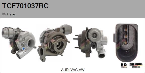 FLAMAR TCF701037RC - Turbocompresseur, suralimentation cwaw.fr