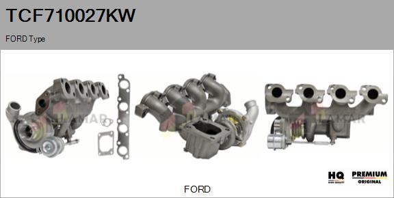 FLAMAR TCF710027KW - Turbocompresseur, suralimentation cwaw.fr