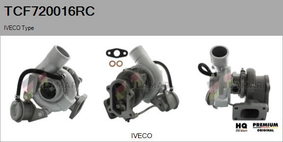 FLAMAR TCF720016RC - Turbocompresseur, suralimentation cwaw.fr