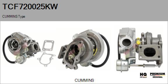 FLAMAR TCF720025KW - Turbocompresseur, suralimentation cwaw.fr