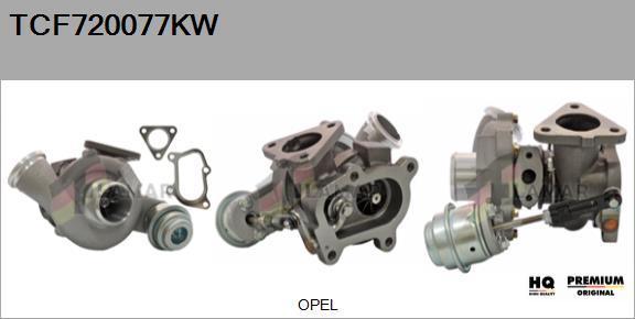 FLAMAR TCF720077KW - Turbocompresseur, suralimentation cwaw.fr