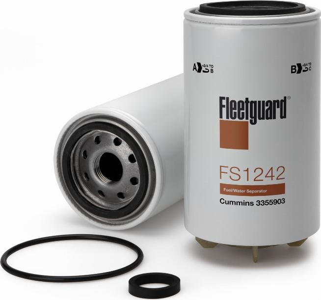 Fleetguard FS1242 - Filtre à carburant cwaw.fr