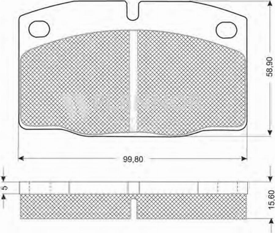 Flennor FB210170 - Kit de plaquettes de frein, frein à disque cwaw.fr