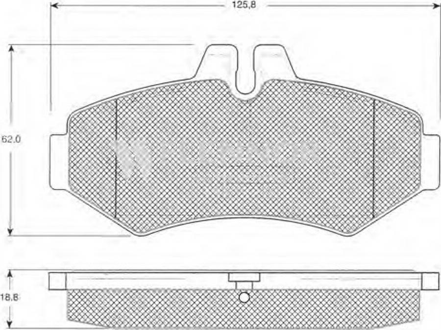 Flennor FB210295 - Kit de plaquettes de frein, frein à disque cwaw.fr