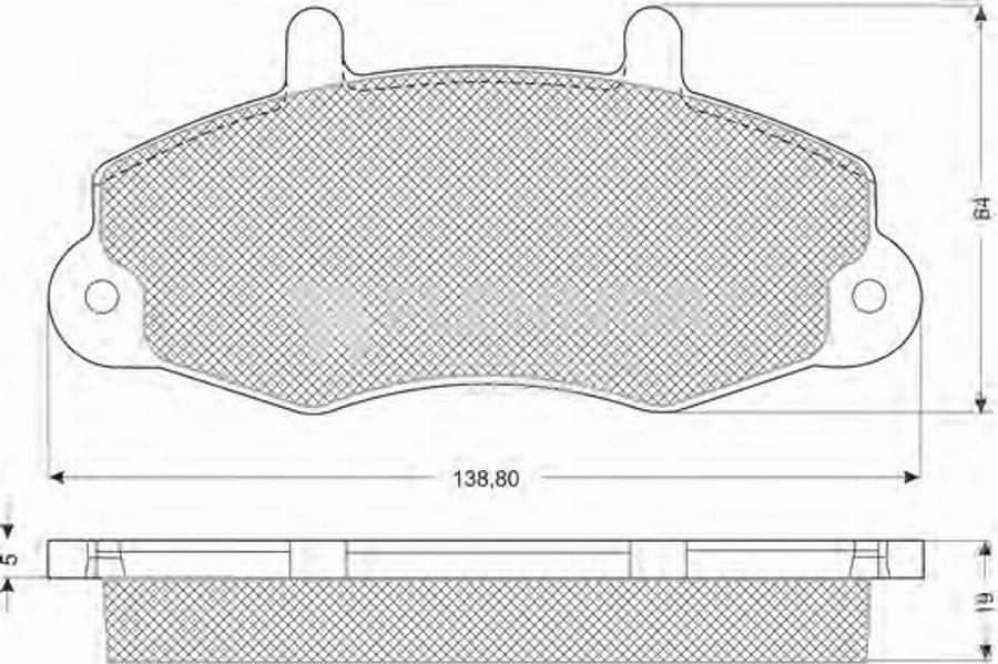 Flennor FB210223 - Kit de plaquettes de frein, frein à disque cwaw.fr