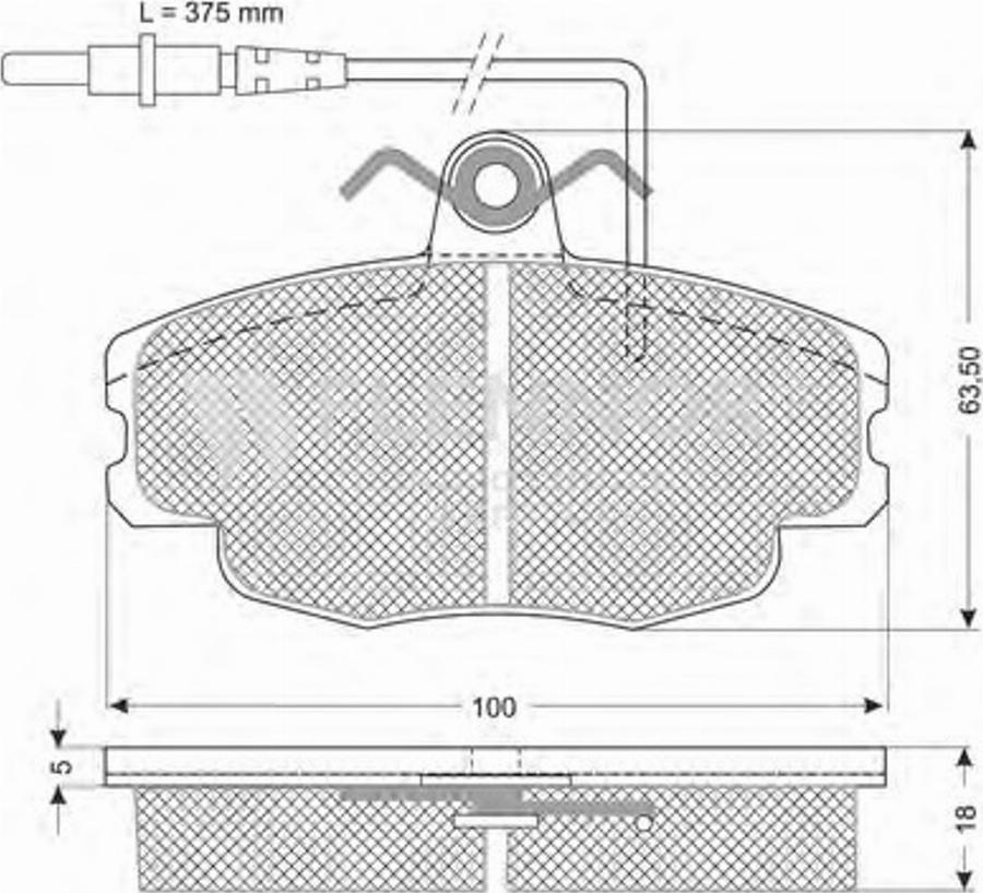 Flennor FB211070 - Kit de plaquettes de frein, frein à disque cwaw.fr