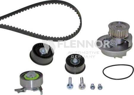 Flennor FP14388V-2 - Pompe à eau + kit de courroie de distribution cwaw.fr