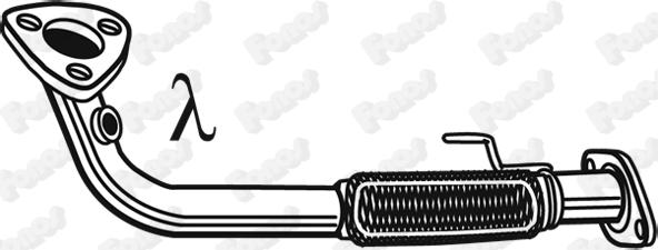 Fonos 06064 - Tuyau d'échappement cwaw.fr