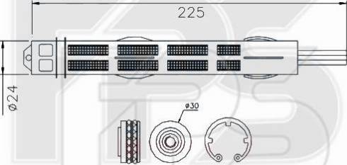 FPS FP 52 Q516-X - Filtre déshydratant, climatisation cwaw.fr