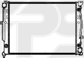 FPS FP 12 A421 - Radiateur, refroidissement du moteur cwaw.fr