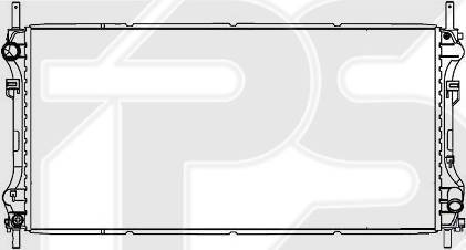 FPS FP 28 A741 - Radiateur, refroidissement du moteur cwaw.fr