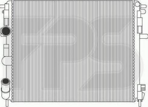 FPS FP 27 A387 - Radiateur, refroidissement du moteur cwaw.fr