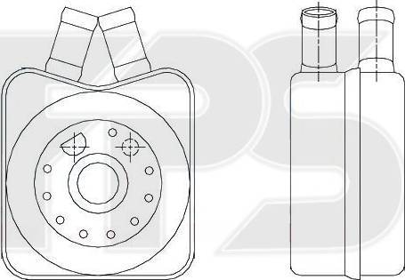 FPS FP 74 B02-X - Radiateur d'huile cwaw.fr