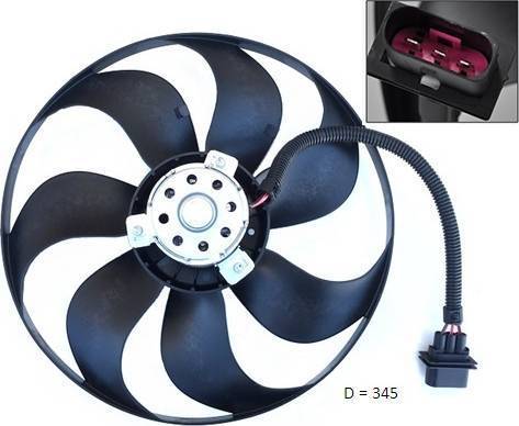 FPS FP 74 W70 - Ventilateur, refroidissement du moteur cwaw.fr