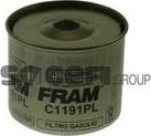 FRAM C1191PL - Filtre à carburant cwaw.fr