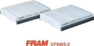 FRAM CF9405-2 - Filtre, air de l'habitacle cwaw.fr