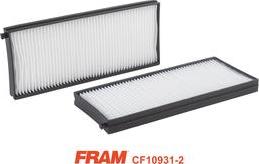 FRAM CF10931-2 - Filtre, air de l'habitacle cwaw.fr