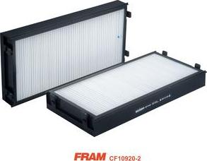 FRAM CF10920-2 - Filtre, air de l'habitacle cwaw.fr