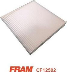 FRAM CF12502 - Filtre, air de l'habitacle cwaw.fr