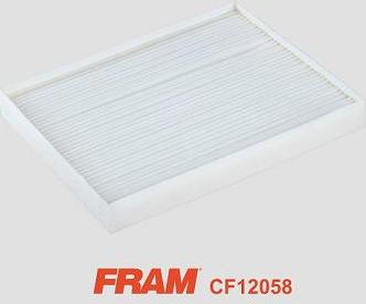 FRAM CF12058 - Filtre, air de l'habitacle cwaw.fr