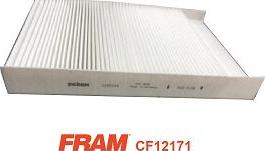 FRAM CF12171 - Filtre, air de l'habitacle cwaw.fr