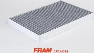 FRAM CFA10364 - Filtre, air de l'habitacle cwaw.fr