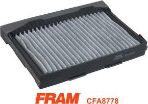 FRAM CFA8778 - Filtre, air de l'habitacle cwaw.fr