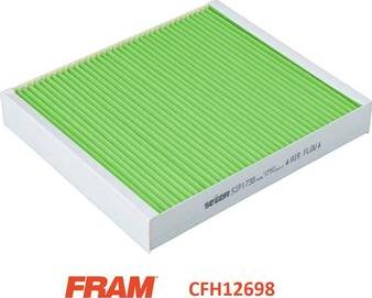 FRAM CFH12698 - Filtre, air de l'habitacle cwaw.fr