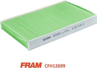 FRAM CFH12709 - Filtre, air de l'habitacle cwaw.fr