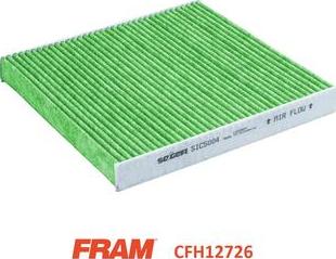 FRAM CFH12705 - Filtre, air de l'habitacle cwaw.fr