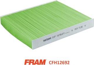 FRAM CFH12701 - Filtre, air de l'habitacle cwaw.fr