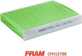 FRAM CFH12708 - Filtre, air de l'habitacle cwaw.fr