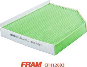 FRAM CFH12715 - Filtre, air de l'habitacle cwaw.fr