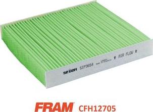 FRAM CFH12713 - Filtre, air de l'habitacle cwaw.fr