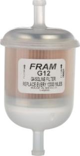 FRAM G12 - Filtre à carburant cwaw.fr