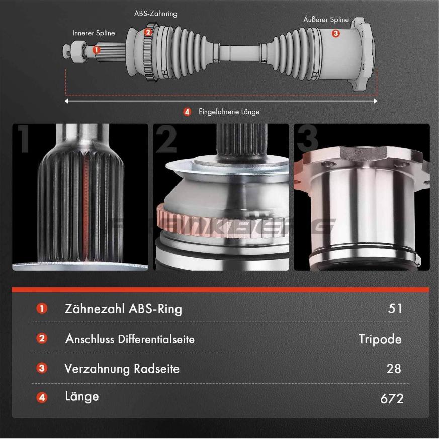 FRANKBERG 5481FB0009946 - Arbre de transmission cwaw.fr