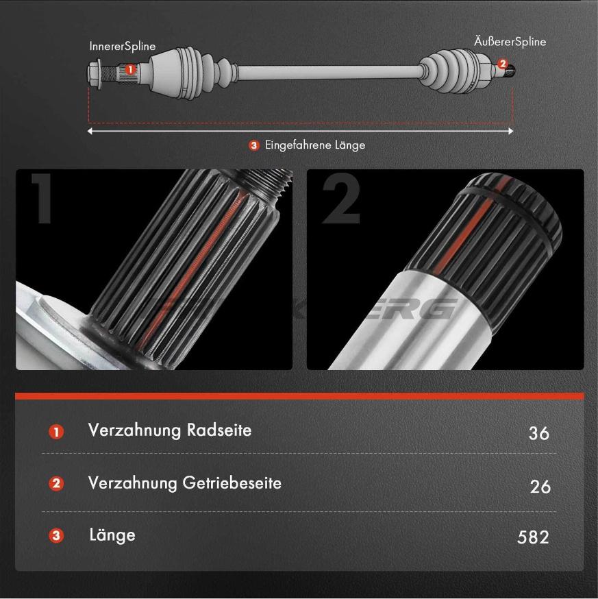 FRANKBERG 5481FB0009671 - Arbre de transmission cwaw.fr