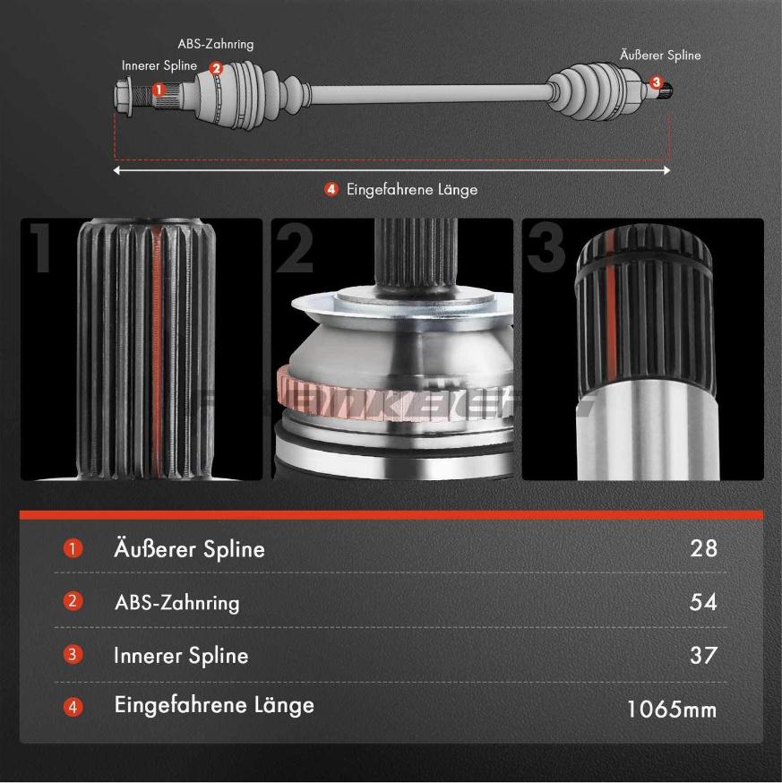 FRANKBERG 5481FB0009871 - Arbre de transmission cwaw.fr