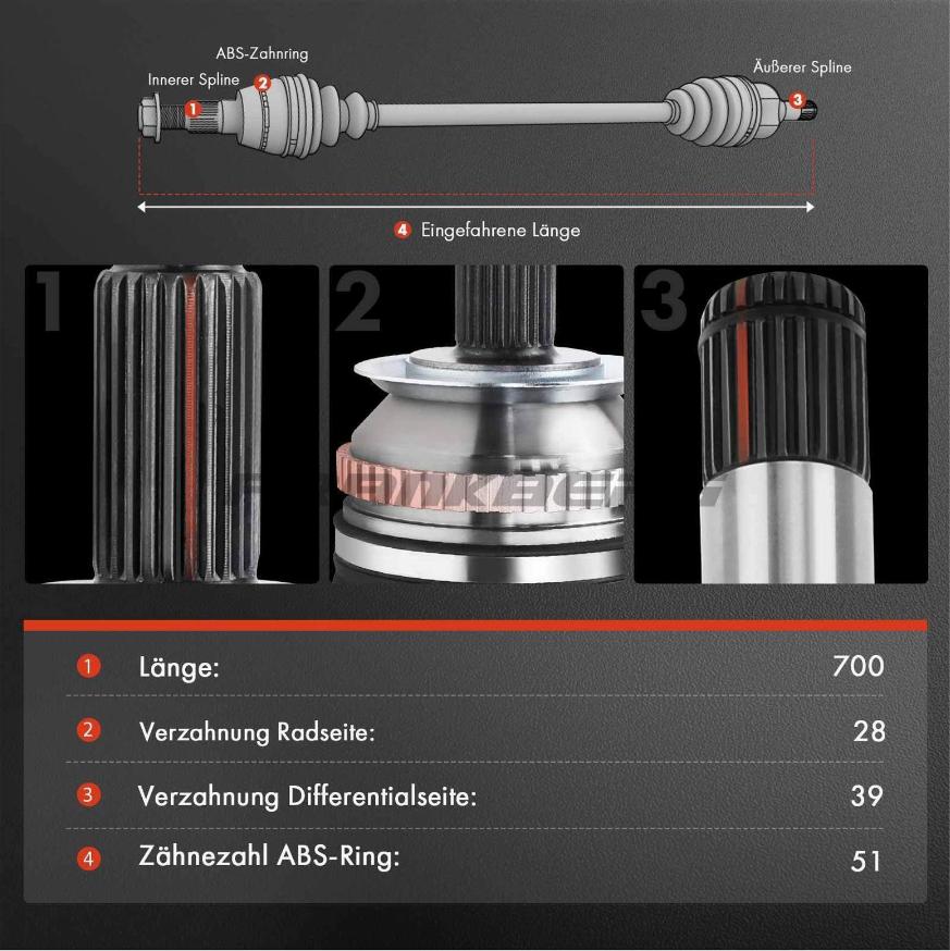 FRANKBERG 5481FB0009719 - Arbre de transmission cwaw.fr