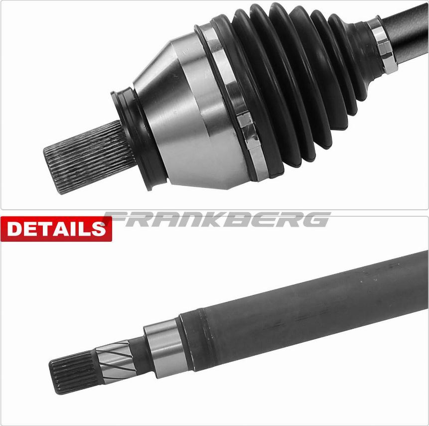 FRANKBERG 5481FB0009772 - Arbre de transmission cwaw.fr