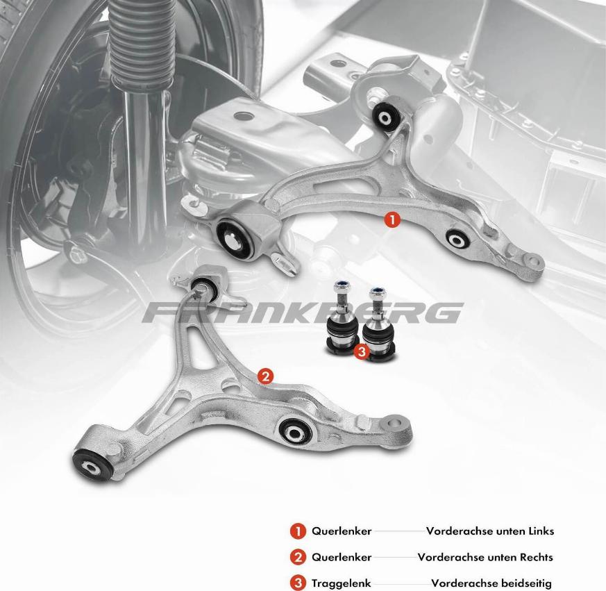 FRANKBERG 5481FB0006580 - Bras de liaison, suspension de roue cwaw.fr